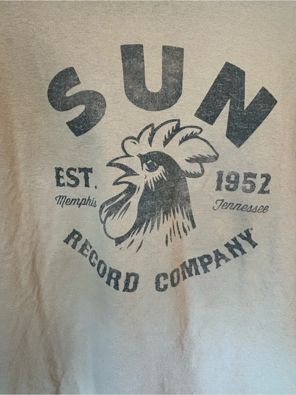 Sun Records Memphis Tennessee Men’s XL Long Sleeve Shirt